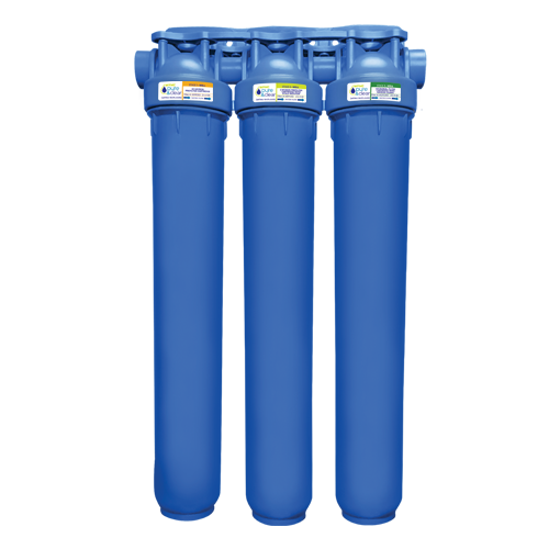 2.5” x 20” Three Stage System Well Water (POE)
